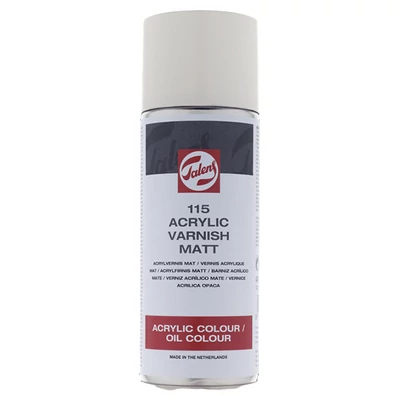 Talens 115 olaj és akril lakkspray, matt - 400 ml
