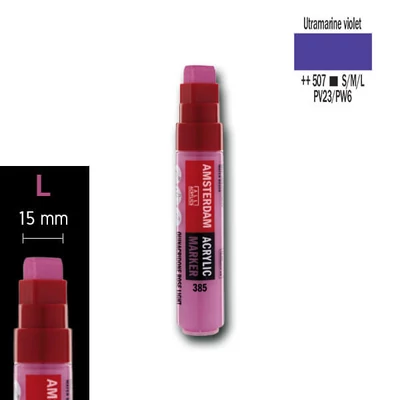 Talens Amsterdam akril filctoll, L - 507, ultramarine violet