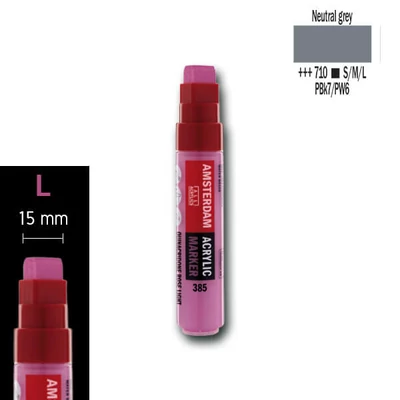 Talens Amsterdam akril filctoll, L, 710 - neutral grey
