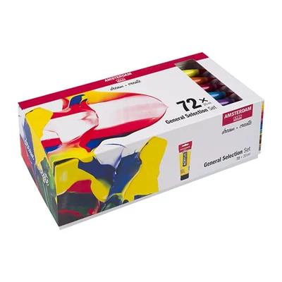Talens Amsterdam akrilfesték készlet - 72x20 ml