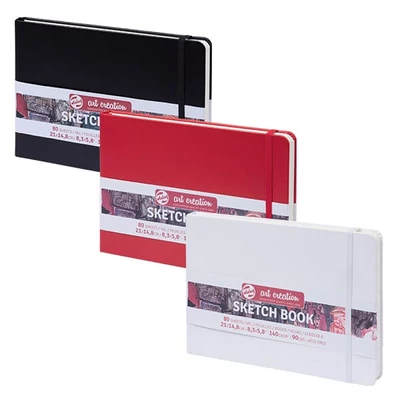 Talens Art Creation Sketch Book rajz- és vázlatfüzet, 140 g, 80 lap, A5 fekvő - különféle színekben