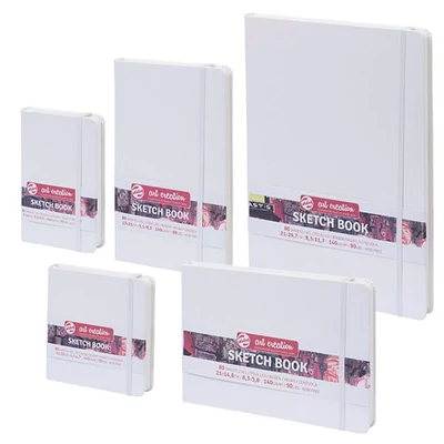 Talens Art Creation Sketch Book rajz- és vázlatfüzet, 140 g, 80 lap - A4, fehér