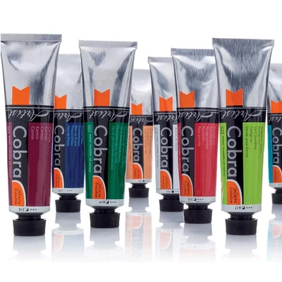 Talens Cobra vizes olajfesték, 40 ml - különféle színekben