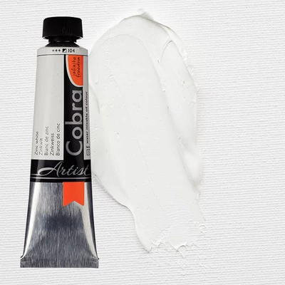 Talens Cobra vizes olajfesték, 40 ml - 104, zinc white