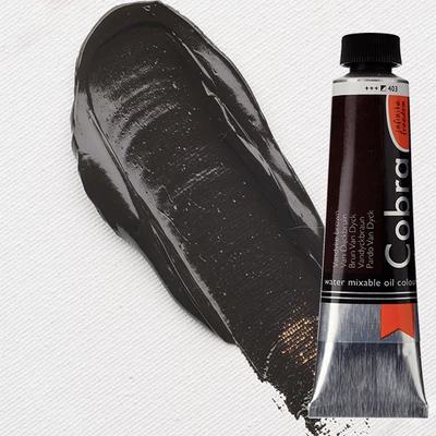 Talens Cobra vizes olajfesték, 40 ml - 403, vandyck brown