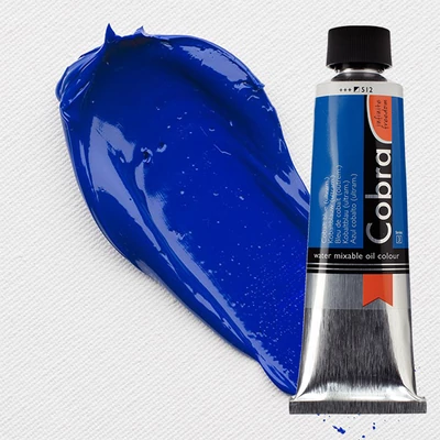 Talens Cobra vizes olajfesték, 40 ml - 512, cobalt blue