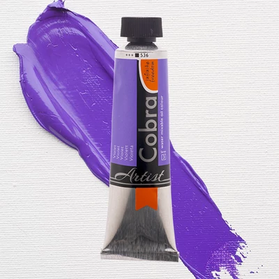 Talens Cobra vizes olajfesték, 40 ml - 536, violet