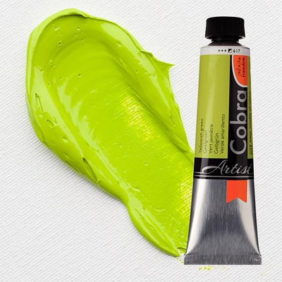 Talens Cobra vizes olajfesték, 40 ml - 617, yellowish green