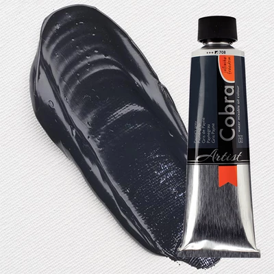 Talens Cobra vizes olajfesték, 40 ml - 708, payne's grey