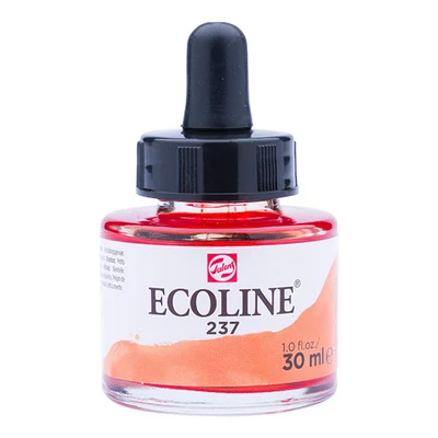 Talens Ecoline folyékony akvarell festék, 30 ml - 237, deep orange