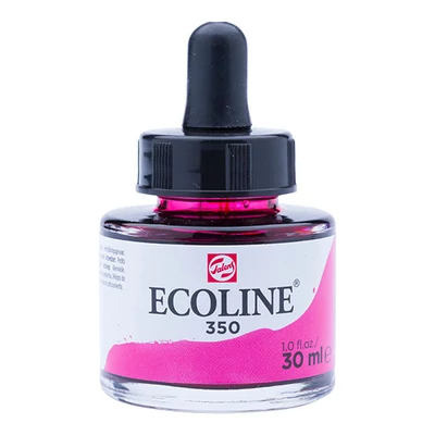 Talens Ecoline folyékony akvarell festék, 30 ml - 350, fuchsia
