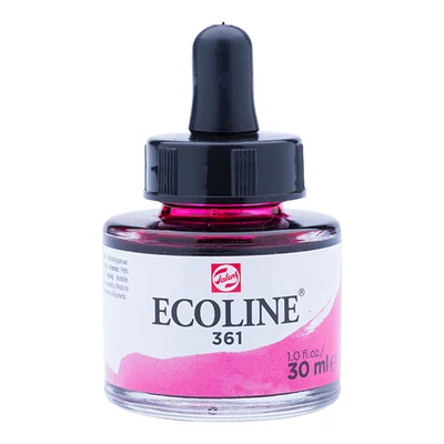 Talens Ecoline folyékony akvarell festék, 30 ml - 361, light rose