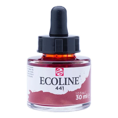 Talens Ecoline folyékony akvarell festék, 30 ml - 441, mahogany