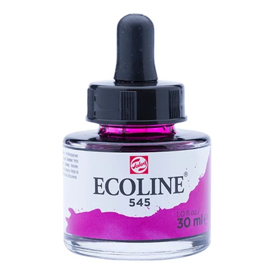 Talens Ecoline folyékony akvarell festék, 30 ml - 545, red violet