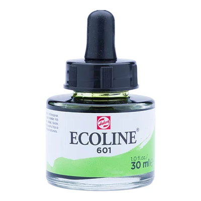 Talens Ecoline folyékony akvarell festék, 30 ml - 601, light green