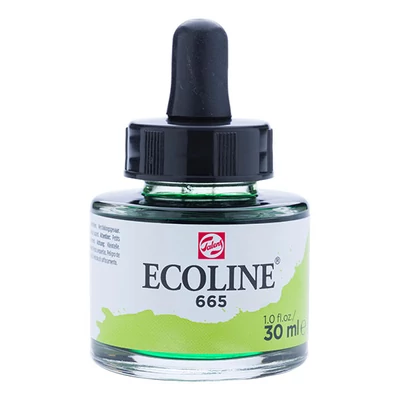 Talens Ecoline folyékony akvarell festék, 30 ml - 665, spring green