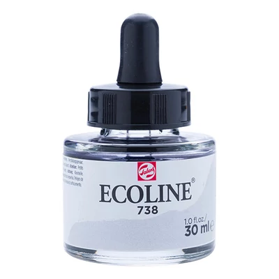Talens Ecoline folyékony akvarell festék, 30 ml - 738, cold grey light