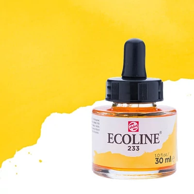 Talens Ecoline folyékony akvarell festék, 30 ml - 233, chartreuse