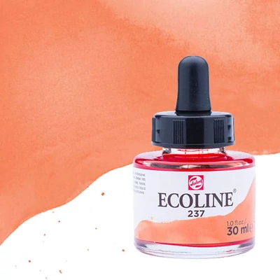 Talens Ecoline folyékony akvarell festék, 30 ml - 237, deep orange