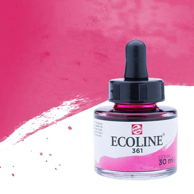 Talens Ecoline folyékony akvarell festék, 30 ml - 361, light rose