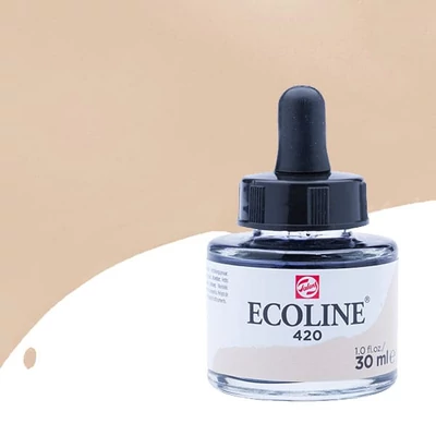 Talens Ecoline folyékony akvarell festék, 30 ml - 420, beige