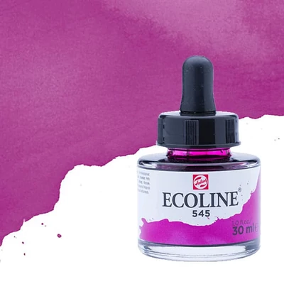Talens Ecoline folyékony akvarell festék, 30 ml - 545, red violet