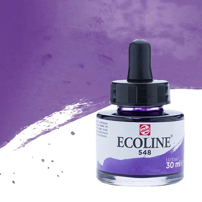 Talens Ecoline folyékony akvarell festék, 30 ml - 548, blue violet
