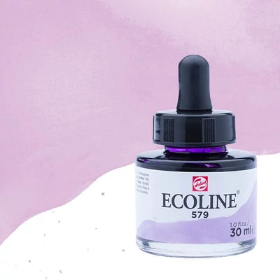 Talens Ecoline folyékony akvarell festék, 30 ml - 579, pastel violet