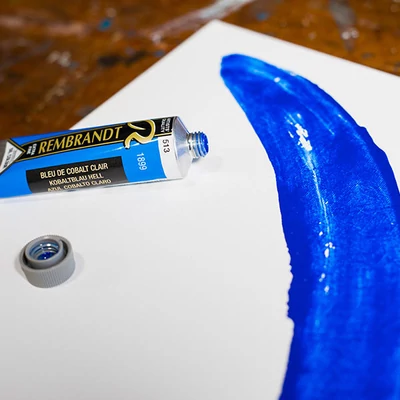 Talens Rembrandt olajfesték, 40 ml - 513, cobalt blue light