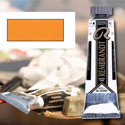 Talens Rembrandt olajfesték, 40 ml - 210, cadmium yellow deep