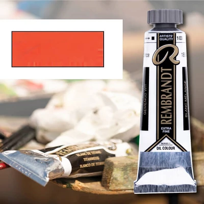 Talens Rembrandt olajfesték, 40 ml - 303, cadmium red light