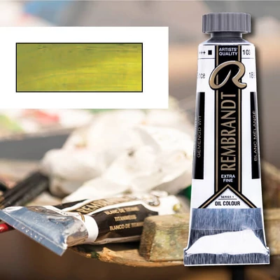 Talens Rembrandt olajfesték, 40 ml - 626, cinnabar green light