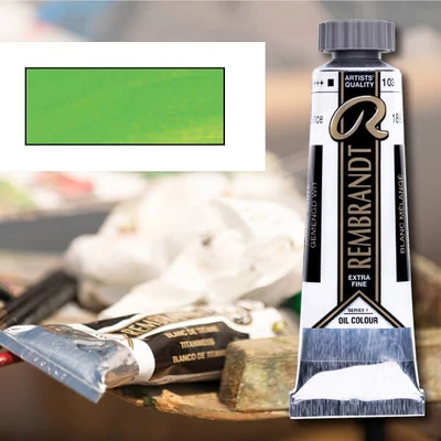 Talens Rembrandt olajfesték, 40 ml - 633, permannet yellow green