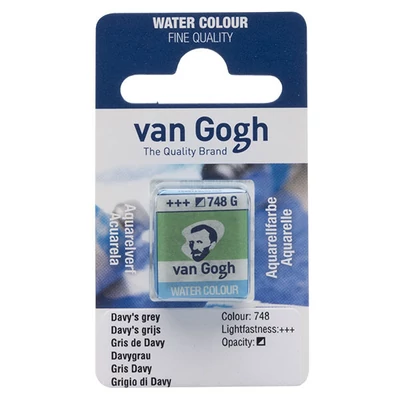 Talens Van Gogh szilkés akvarellfesték, 1/2 szilke - 748, Davy's grey