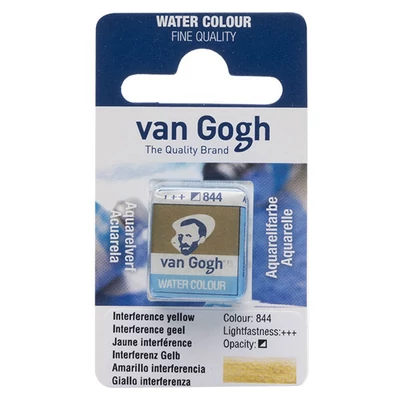 Talens Van Gogh szilkés akvarellfesték, 1/2 szilke - 844, interference yellow