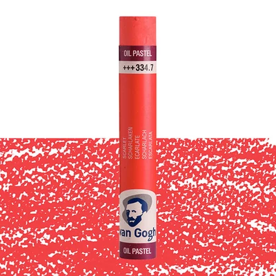 Van Gogh olajpasztell kréta - 334.7, scarlet
