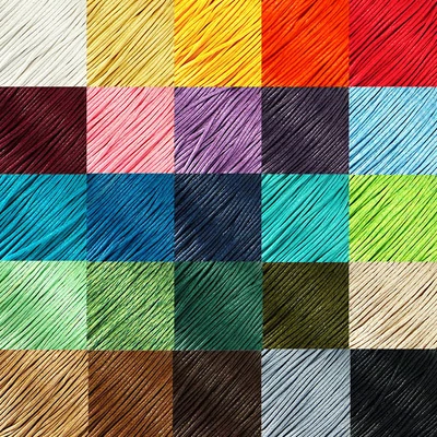 Viaszolt szál, 1 mm-es méterben - különféle színekben