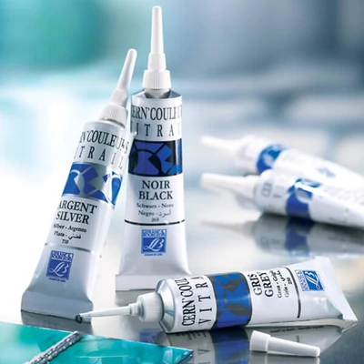 Vitrail kontúrfesték, nem kiégethető, 20 ml - különféle színekben