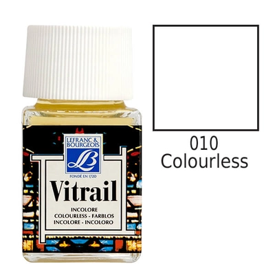 Vitrail gyantaalapú üvegfesték, 50 ml - színtelen