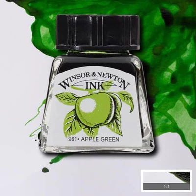 Tinta, W&amp;amp;N, 14 ml, 011, apple green