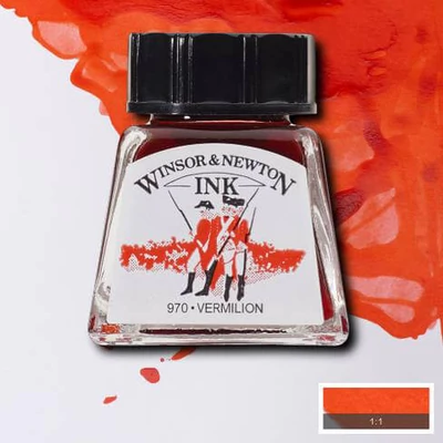 Tinta, W&amp;amp;N, 14 ml, 680, vermilion