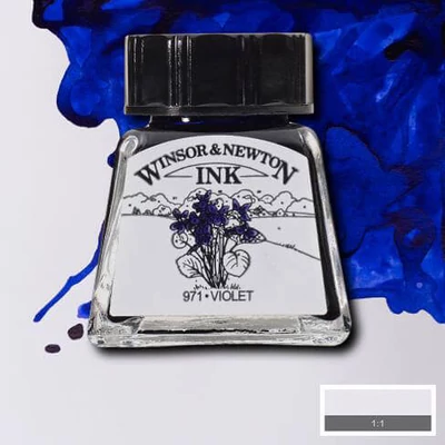 Winsor&Newton tinta, 14 ml - violet