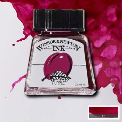 Tinta, W&amp;amp;N, 14 ml, 542, purple