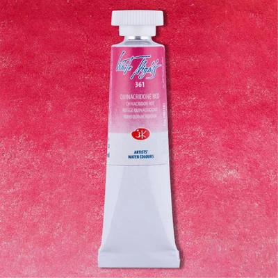 White Nights tubusos akvarellfesték, 10 ml - 324, quinacridone rose