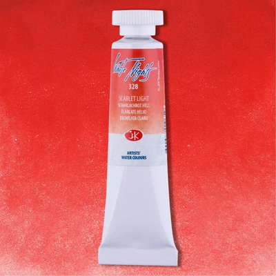 White Nights tubusos akvarellfesték, 10 ml - 318, scarlet