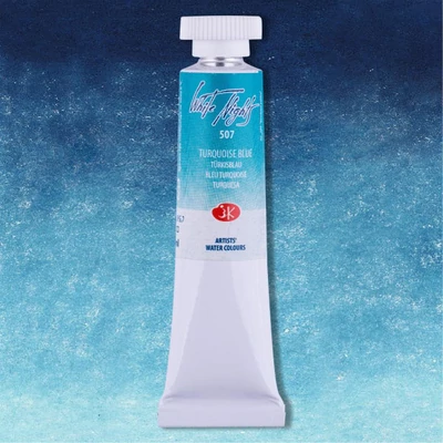 White Nights tubusos akvarellfesték, 10 ml - 507, turquoise blue