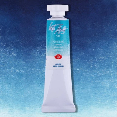 White Nights tubusos akvarellfesték, 10 ml - 519, azure blue