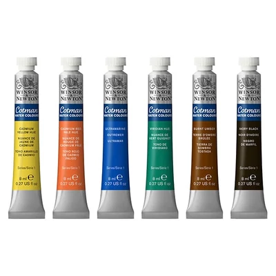 Winsor&amp;Newton Cotman tubusos akvarellfesték, 8 ml - különféle színekben