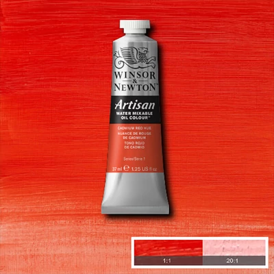 Winsor&amp;Newton Artisan vizes olajfesték, 37 ml - 095, cadmium red hue