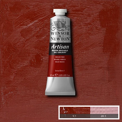 Winsor&amp;amp;Newton Artisan vizes olajfesték, 37 ml - 317, indian red